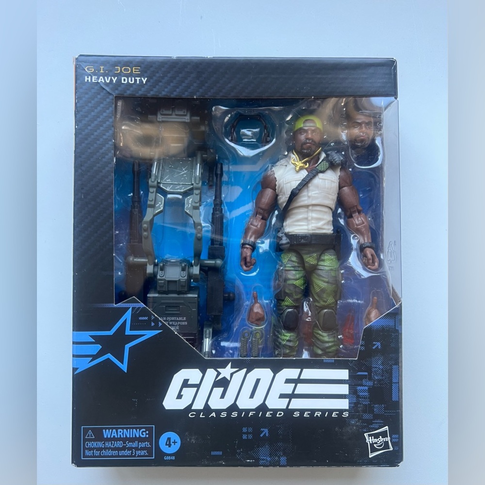 G.I. Joe Classified Series #150, Heavy Duty with Man-Portable Heavy Weapons